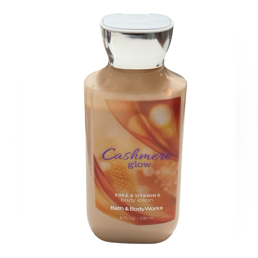 Bath & Body Works CASHMERE GLOW Shea & Vitamin E Body Lotion 8oz NEW No Seal
